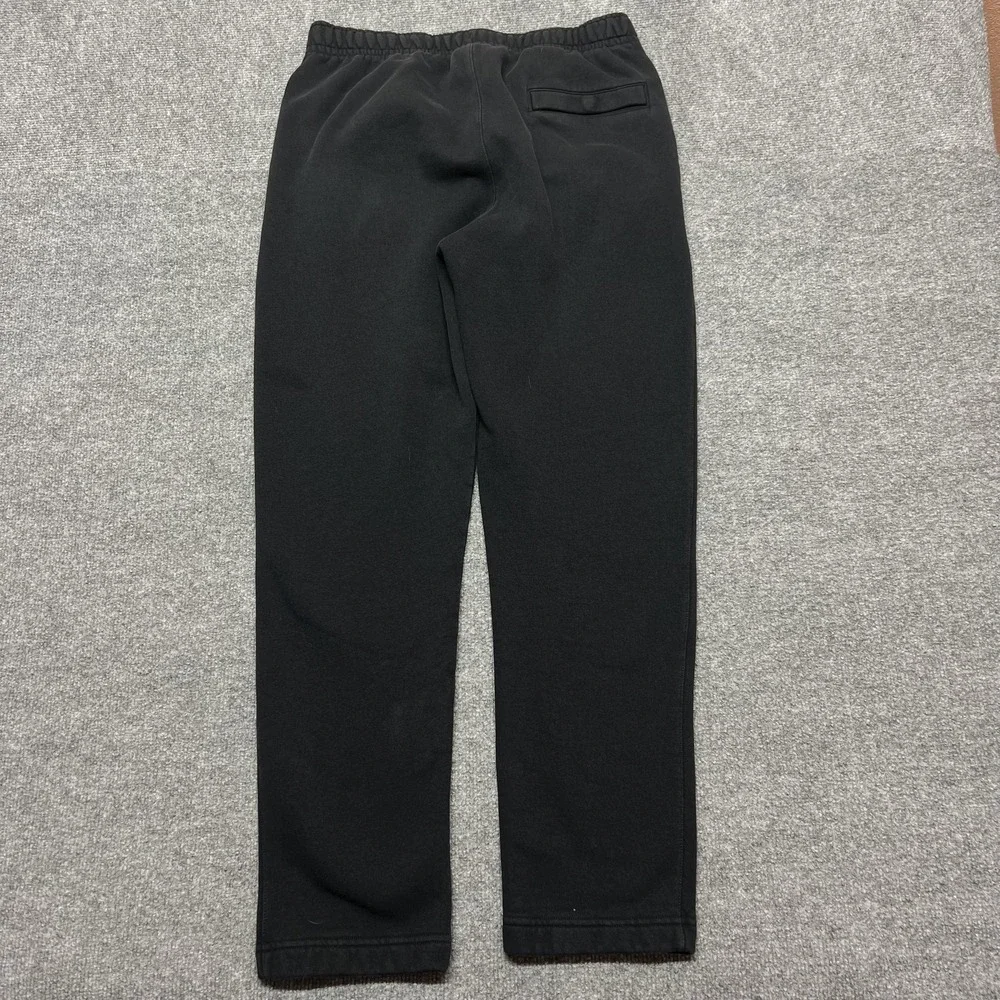 Nike Sweatpants Mens Medium Black Fleece Elastic Waist Pockets Gym BV2707-00A
